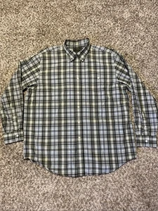 CC Filson Button Down Shirt Cotton Plaid Long Sleeve Pocket Mens XL - Picture 1 of 9