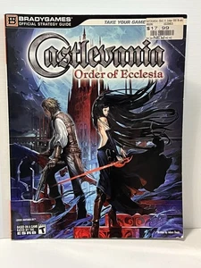 Castlevania Order of Ecclesia BradyGames Strategy Guide Covers Nintendo DS - Bild 1 von 2