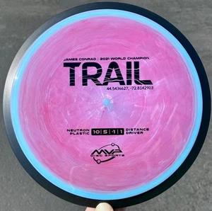 Axiom MVP Neutron Trail Rare Transitional Color Swirl & Marbled Conrad Disc Golf - Picture 1 of 21