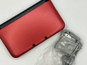 Consola Nintendo 3DS XL Roja y Negra EE. UU. Inglés’l Limpia y Probada - Imagen 1 de 7