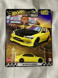 2025 HOT WHEELS Boulevard #129 - ‘98 Toyota Altezza aka Lexus IS (Yellow) - Picture 1 of 2