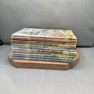 Alice In Bibleland Books Lot of 11 Some Scratches On Cover Two Books Have Damage - Picture 1 of 17