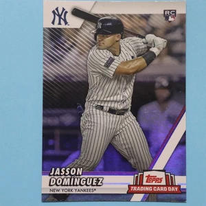 2024 Topps Trading Card Day - NYY-3 New York Yankees Jason Dominguez - Bild 1 von 2