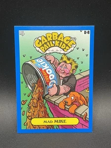 Garbage Pail Kids x Green Day - Mad Mike #D-8 Dookie Insert - Azul Paralelo GPK - Imagen 1 de 3