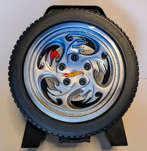 Hot Wheels Tire Rally Cars Carrying Case Storage Mattel Tara Toy Corp 1/64 Scale - Picture 1 of 2