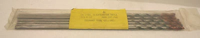 ESSANAY QTY (6) 1/4" x 12" E-Extension Drill Bit **SEALED**  CA 7764 1/4 x 12 - Image 1 of 3