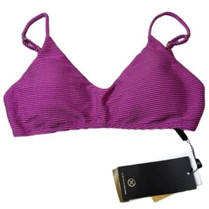 VIX Swim Bikini Kayla Luli Top D Cup NWT $98 Lotus Purple Padded - Picture 1 of 7