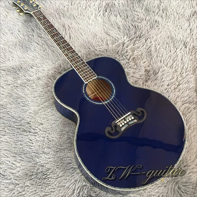 43 Inches SJ-200 Vine Viper Acoustic Guitar Abalone Inlay Rosewood Fretboard - Image 1 of 4