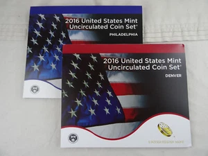 2016 P & D US Mint Set Uncirculated 26 Coins OGP Original Mint Packaging - Picture 1 of 5