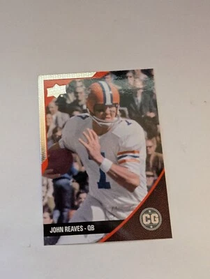 2014 Upper Deck Conference Greats - John Reaves #11 NM - Image 1 of 2