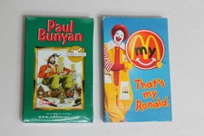 Lot of 2 McDonalds and Chick-fil-A Cassette Tape Thats My Ronald Paul Bunyan