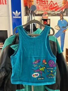 vintage nike baseball graphic tank top youth kids size medium 90s made in USA ⚾️ - Picture 1 of 5