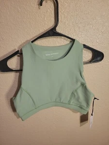 Weworewhat Reggiseno Racerback Verde, Donna Medium - Foto 1 di 2