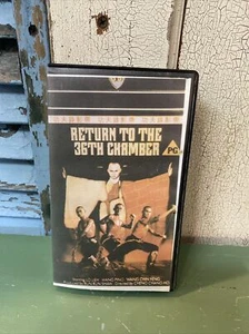 Vintage Return To The 36th Chamber Clamshell VHS Martial Arts Kung Fu - Picture 1 of 4