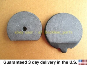 THWAITES TEREX BENFORD NEUSON BARFORD DUMPER PARTS - HAND BRAKE PADS ROUND 66MM - Picture 1 of 7