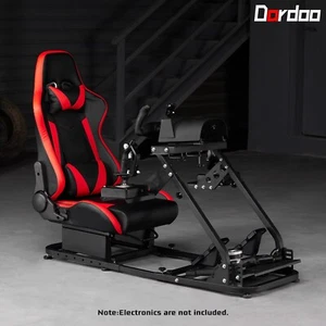 Dardoo Flight Racing Simulator Cockpit with Seat Fit G920 G29 Thrustmaster T150 - Picture 1 of 6