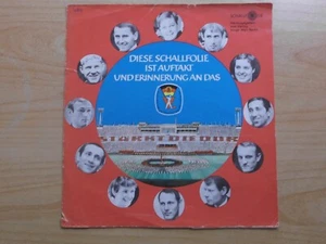 BLAUE DDR SCHALLFOLIE: V. DEUTSCHE TURN UND SPORTFEST DER DDR LEIPZIG 1969 - Picture 1 of 7