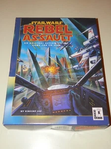 Star Wars Rebel Assault 1 Big Box IBM/PC - 1993 - LucasArts - Bild 1 von 3