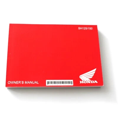 Genuine 2021 Honda SH125 / SH150  English Owners Manual 32K0RA10 - Image 1 of 4