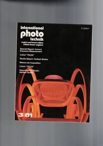 MAGAZINE , INTERNATIONAL PHOTO TECHNIK , No.3 , 1981 - Picture 1 of 1