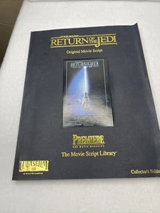 GUIÓN DE PELÍCULA DE ESTRENO DE COLECCIÓN RETURN OF THE JEDI Nuevo ORIGINAL 1995 Edición Coleccionista - Imagen 1 de 4