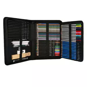 72pcs Professional Drawing Artist Kit Set Pencils and Sketch Charcoal Art - Picture 1 of 12