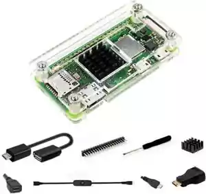 Raspberry Pi Zero 2 W Case Kit with Raspberry Pi Zero 2 W Case Power Supply - Picture 1 of 8