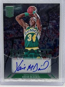 2023-24 Donruss Elite #II-XAV Xavier McDaniel Impact Impressions - Picture 1 of 2