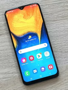 SAMSUNG GALAXY A20 32GB VERIZON TMOBILE ATT UNLOCK A205U ANDROID SMARTPHONE A++ - Picture 1 of 6