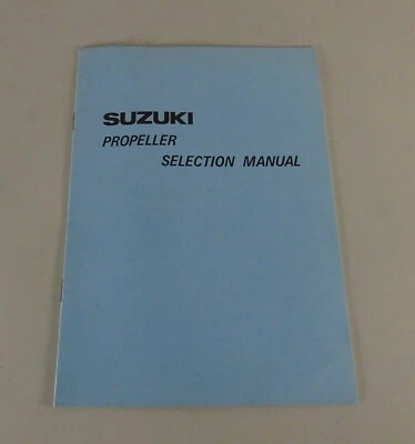 Selección Manual Suzuki Hélice para Outboard Motors From 07/1976 - Imagen 1 de 4