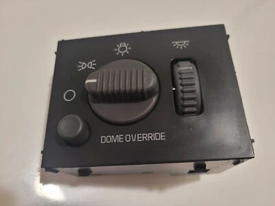 Interruptor de faros OEM 99-02 GM Cadillac Escalade, camioneta Chevy GMC SUV Tahoe Foto 1 de 4