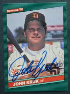San Diego Padres star John Kruk signed / autographed 1986 Donruss baseball card- - Picture 1 of 1