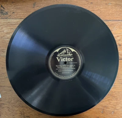 Victor Record "Morning,Noon & Night in Vienna Overture Part 1 & Part2 1908(F26F) - Image 1 of 4