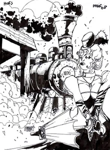 STEFANO CARDOSELLI - Tavola originale Heart of Stone p.8 - Imagen 1 de 1