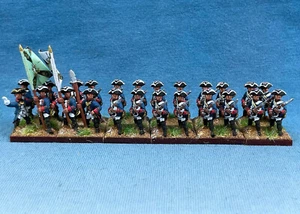 15mm SYW Seven Years War WGS painted Prussian Blanckensee Infantry PA28 - Picture 1 of 10