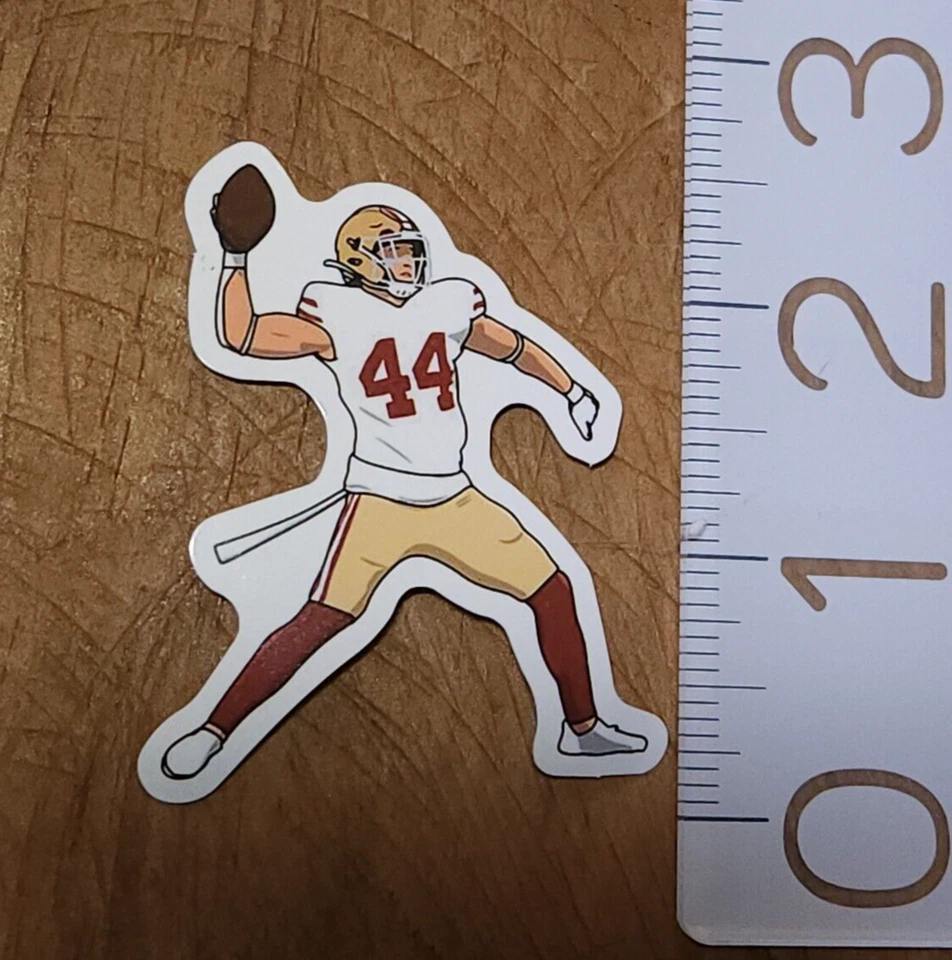 Kyle Juszczyk STICKER San Francisco 49ers Sticker Football Sticker NFL Sticker - Image 1 of 1