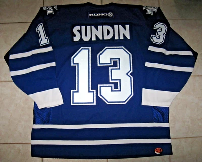 Alfombrillas vintage #13 SUNDIN Toronto hojas de arce apagadas. Lic. Jersey KOHO, talla XL para hombre Foto 1 de 3