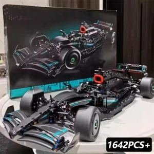 NEU 42171 MOC Mercedes-AMG F1 W14 E Performance Bausteine 1643 Teile Technik - Bild 1 von 6