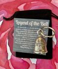 Angel GUARDIAN Bell of Good Luck gift fortune pet keychain protector friendship