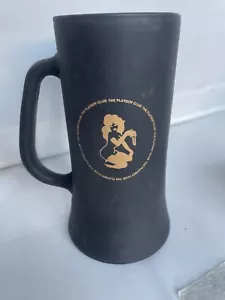 Vintage 1970s THE PLAYBOY CLUB ENGRAVED TANKARD GOLD LOGO VINTAGE PLAYBOY - Picture 1 of 14