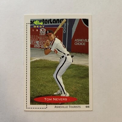 1991 Classic Best 201 Tom Nevers Asheville Tourists - Image 1 of 3