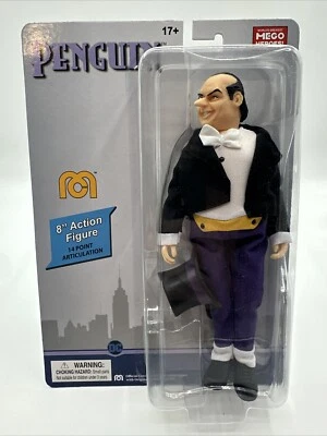 Mego Heroes Penguin Batman Villain Dc Comics Action Figure 14 Point Movement 8" - Image 1 of 2