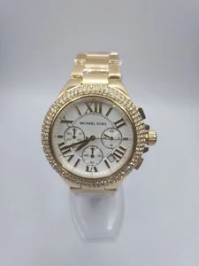 Michael Kors Camille Chronograph Gold-Tone Stainless Steel Watch MK6994 - Picture 1 of 4