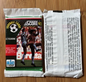 1992 Score Italian Soccer Cards Factory Sealed Packs - 2 packs per/purchase - Picture 1 of 2