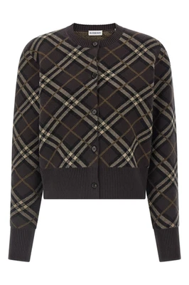 BURBERRY Georgette Truffle Wool/Cashmere Cardigan New & Authentic - Image 1 of 3