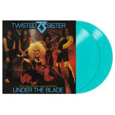 Twisted Sister Under The Blade: 40th Anniversary Edition (Limited Edition, Turqu - Image 1 of 2