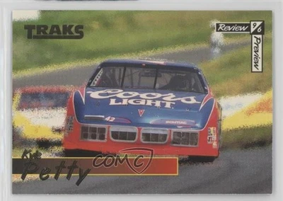 1996 Traks Review & Preview Kyle Petty #8 - Image 1 of 2