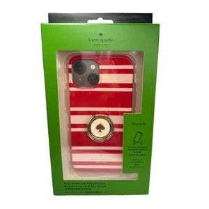 Kate Spade Sailing Stripe iPhone 14 Stability Ring Case - Photo 1 sur 14