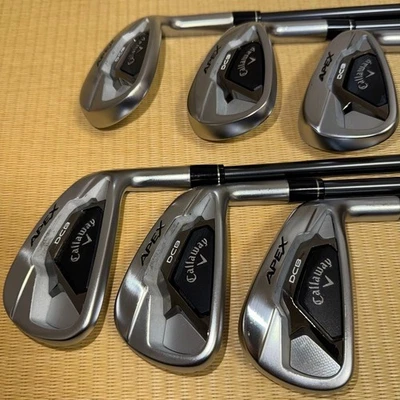 Callaway APEX DCB Set di ferri 5-PW 6pcs Carbon Shaft Regular Japan Golf... - Immagine 1 di 4