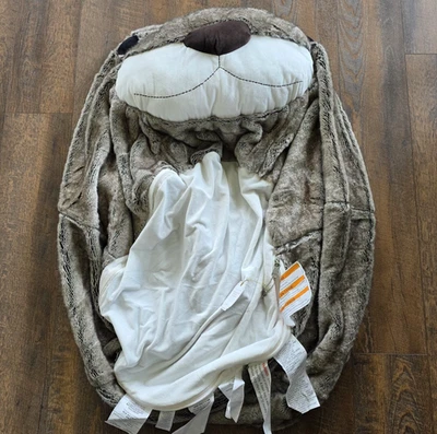 Pottery Barn Teen Large Otter Critter Bean Bag Chair Slipcover 41" - Image 1 of 4